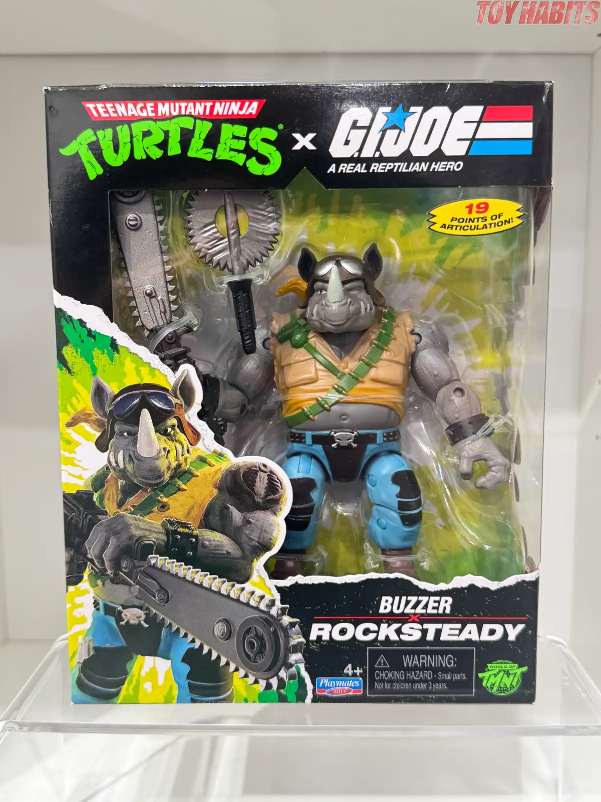 Buzzer x Rocksteady TMNT GI Joe Crossover Review 1