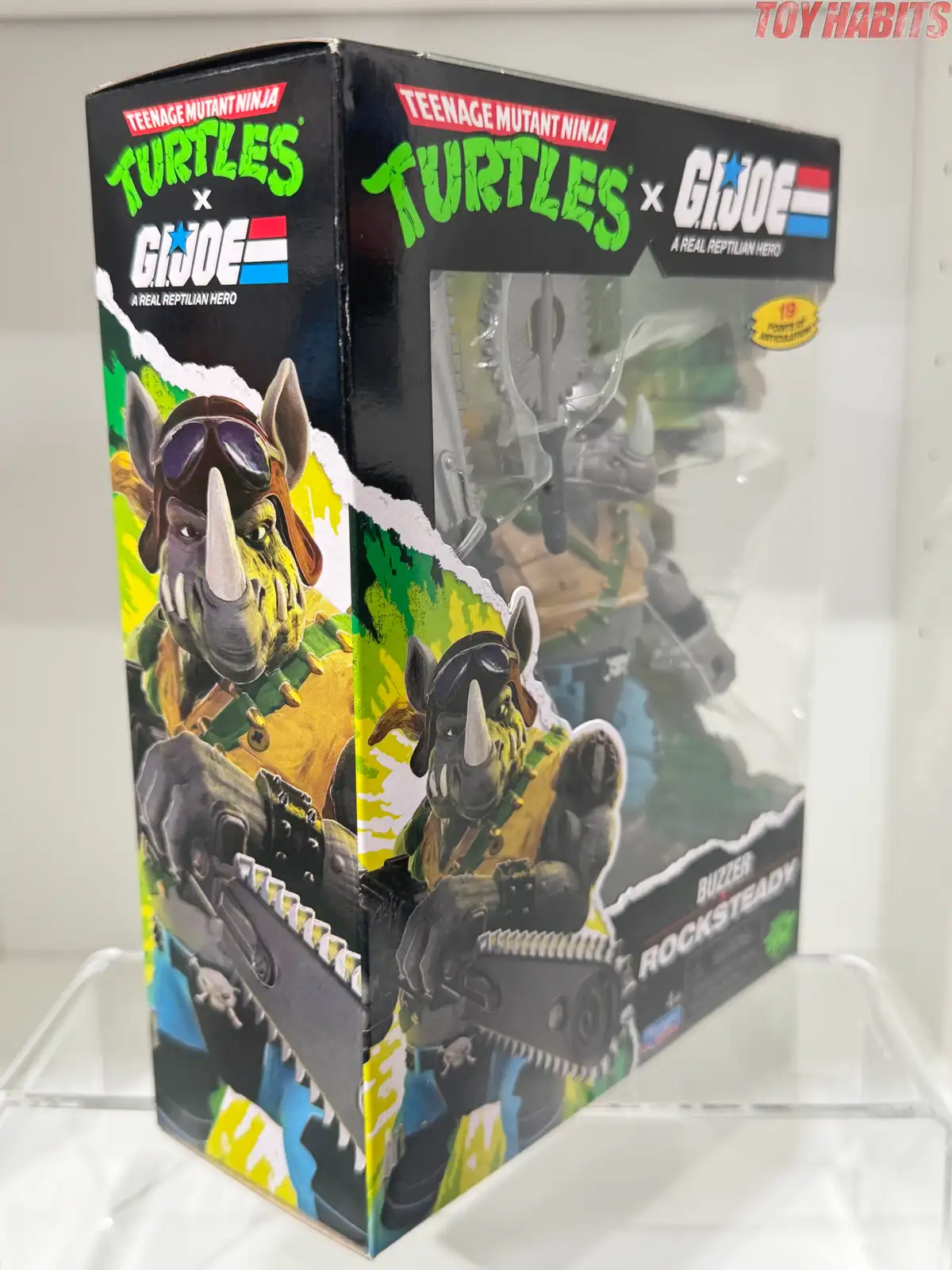 Buzzer x Rocksteady TMNT GI Joe Crossover Review 2