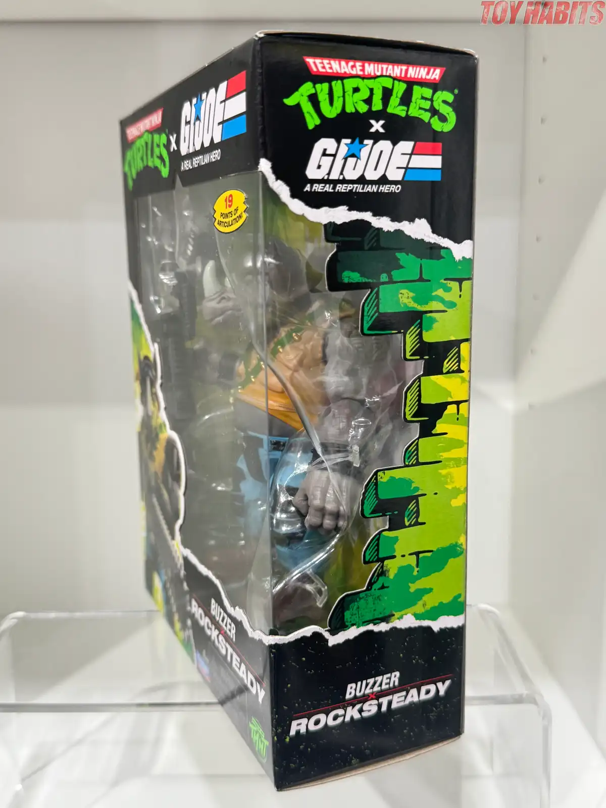 Buzzer x Rocksteady TMNT GI Joe Crossover Review 3