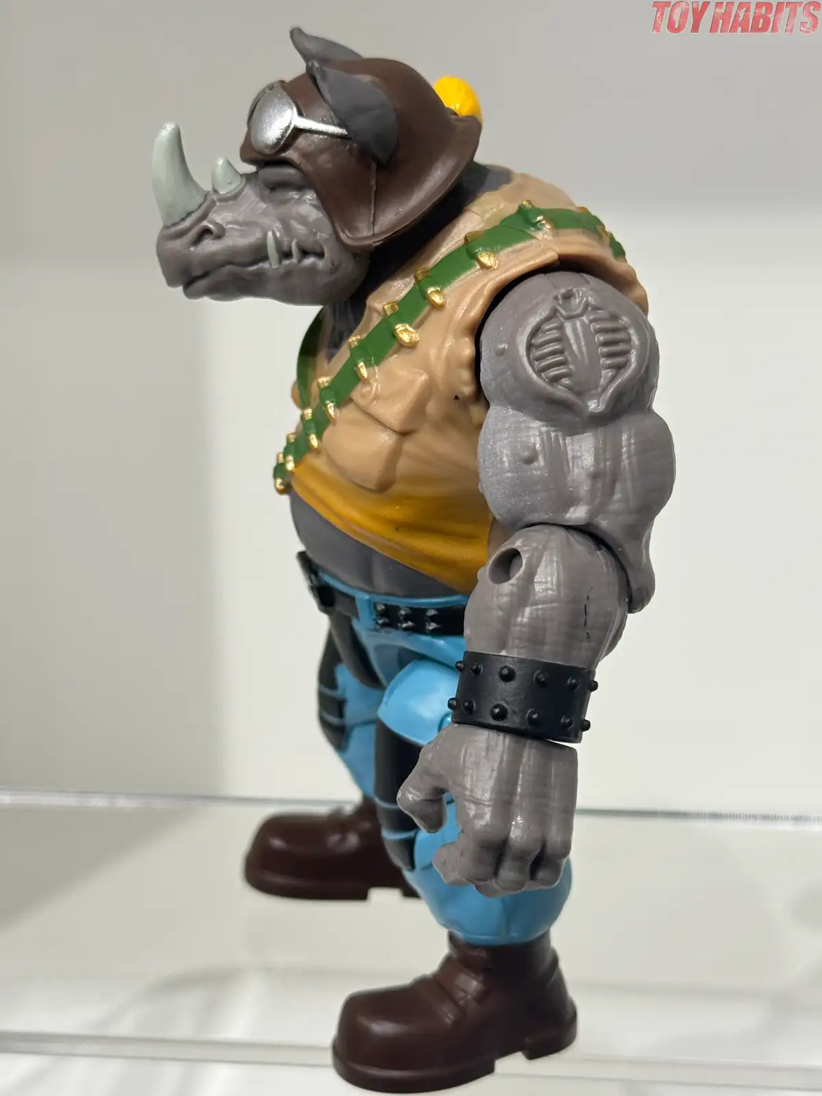 Buzzer x Rocksteady TMNT GI Joe Crossover Review 6