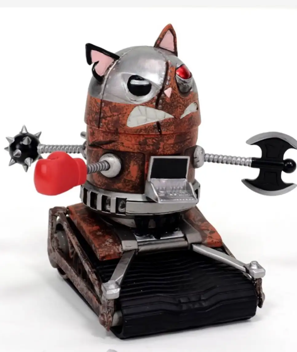 Catcha Pult Flip Or and the Champions of Nefarity Wave 2 Companion Figure 1