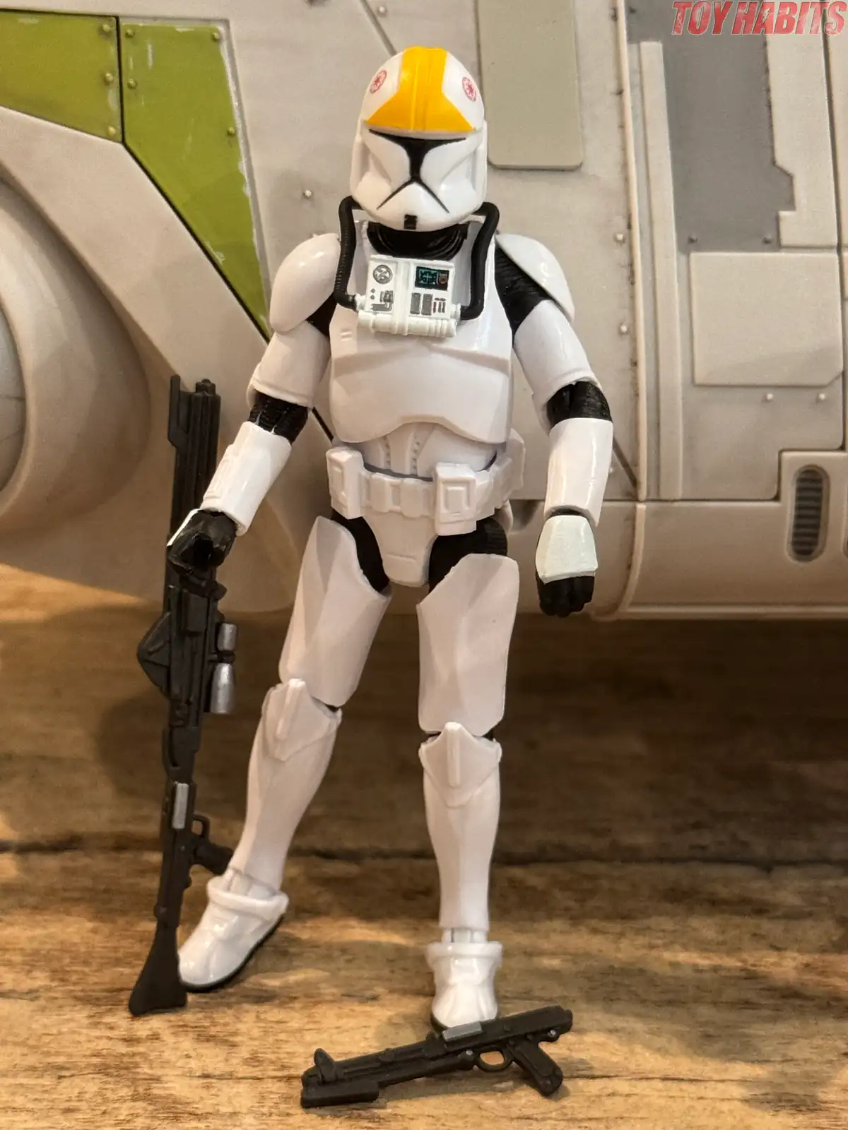 Clone Trooper Pilot LAAT-I Republic Gunship Star Wars HasLab