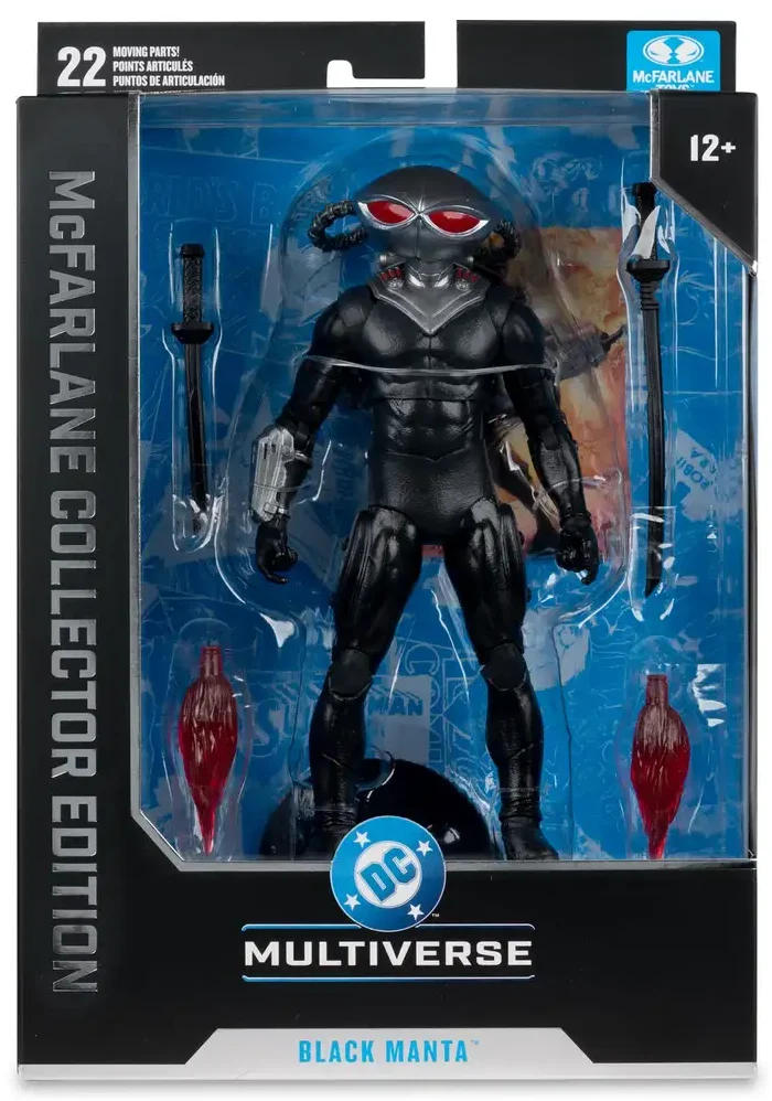 DC Classic DC Multiverse Collector Edition Black Manta Action Figure 10