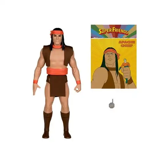 DC Retro Wave 17 Super Friends Apache Chief 6 Inch Scale Action Figure 2b