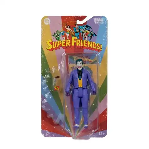 DC Retro Wave 17 Super Friends The Joker 6 Inch Scale Action Figure 5o