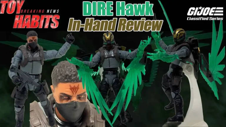 DIRE HAWK GI Joe Classified Series In-Hand Review