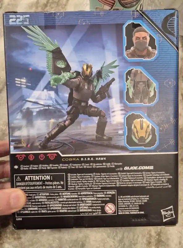 DIRE Hawk GI Joe Classified Series Figure 2