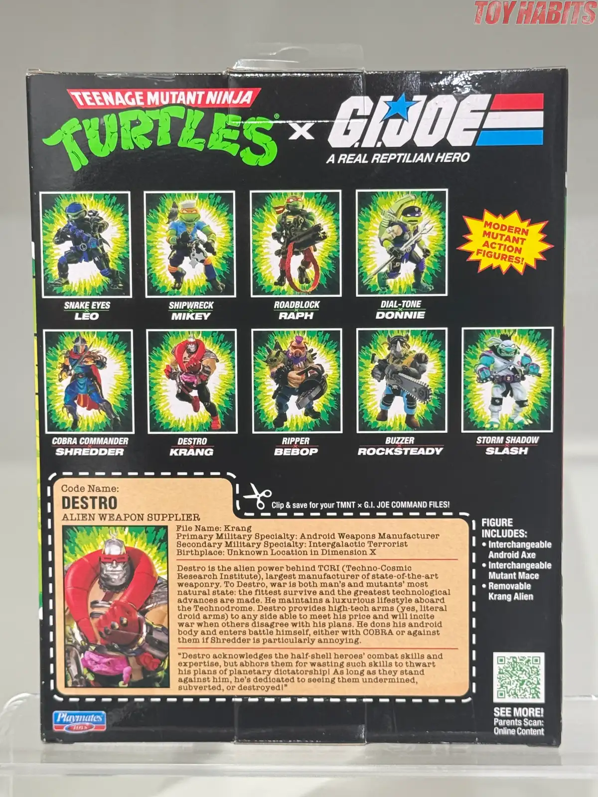 Destro Krang TMNT x GI Joe Crossover Review 1