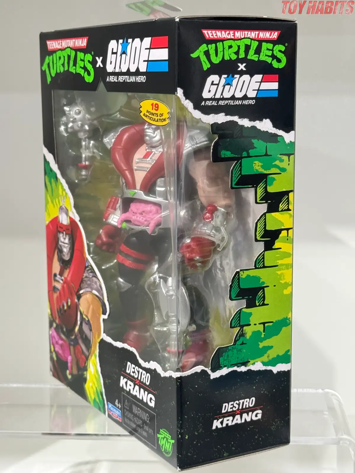 Destro Krang TMNT x GI Joe Crossover Review 2