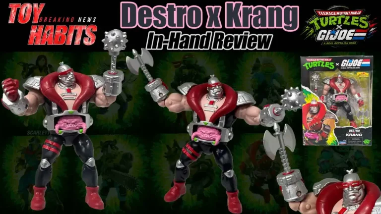 Destro Krang TMNT x GI Joe Crossover Review