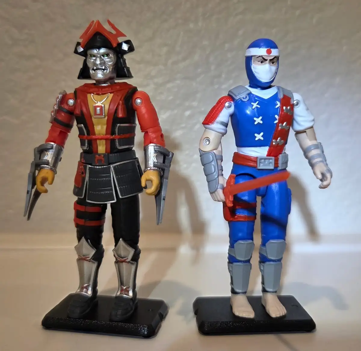 Destro and Quick Kick Ninja Force GI Joe ReAction+ Figures IH 2