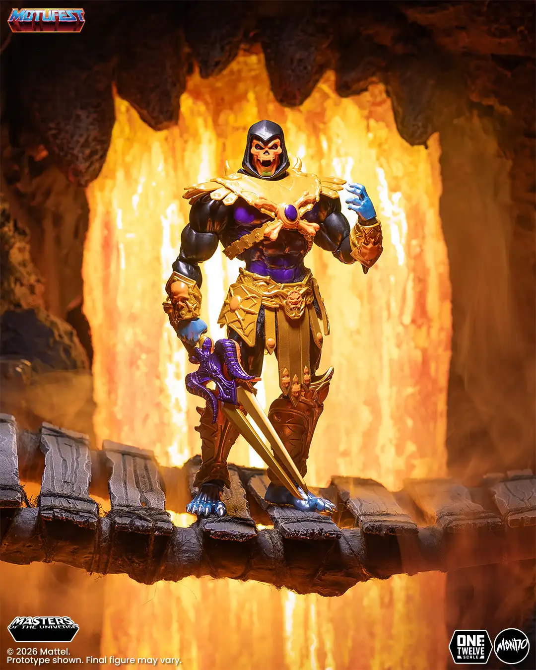 Disco Skeletor Mondo MOTU 200X 12