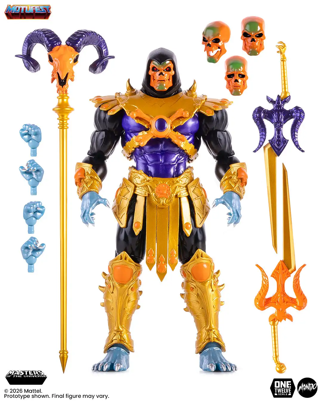 Disco Skeletor Mondo MOTU 200X 2