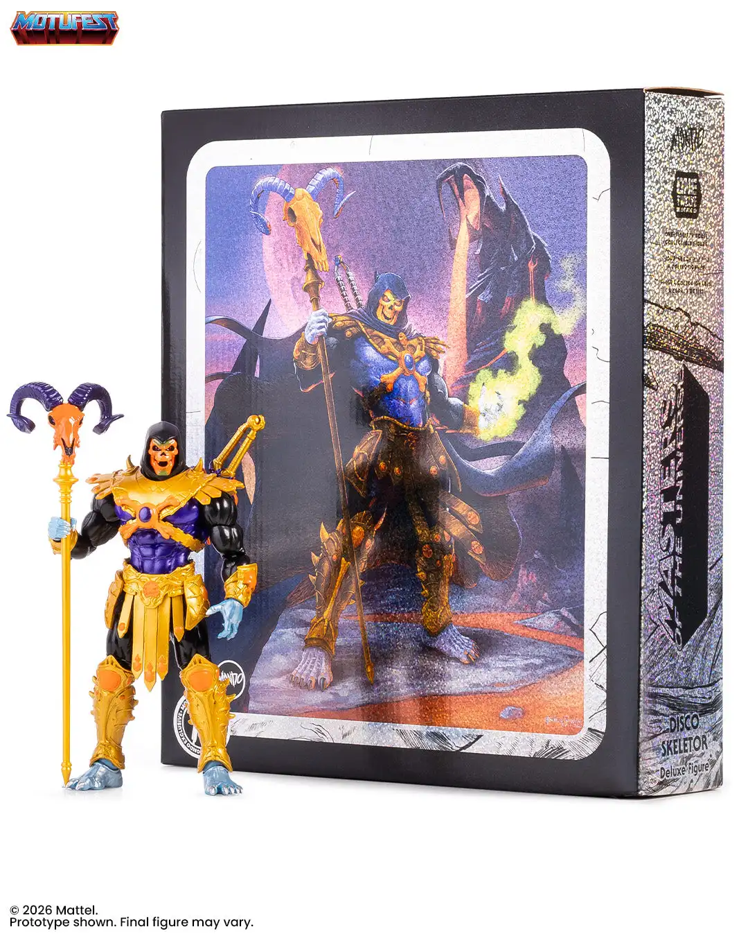 Disco Skeletor Mondo MOTU 200X 26