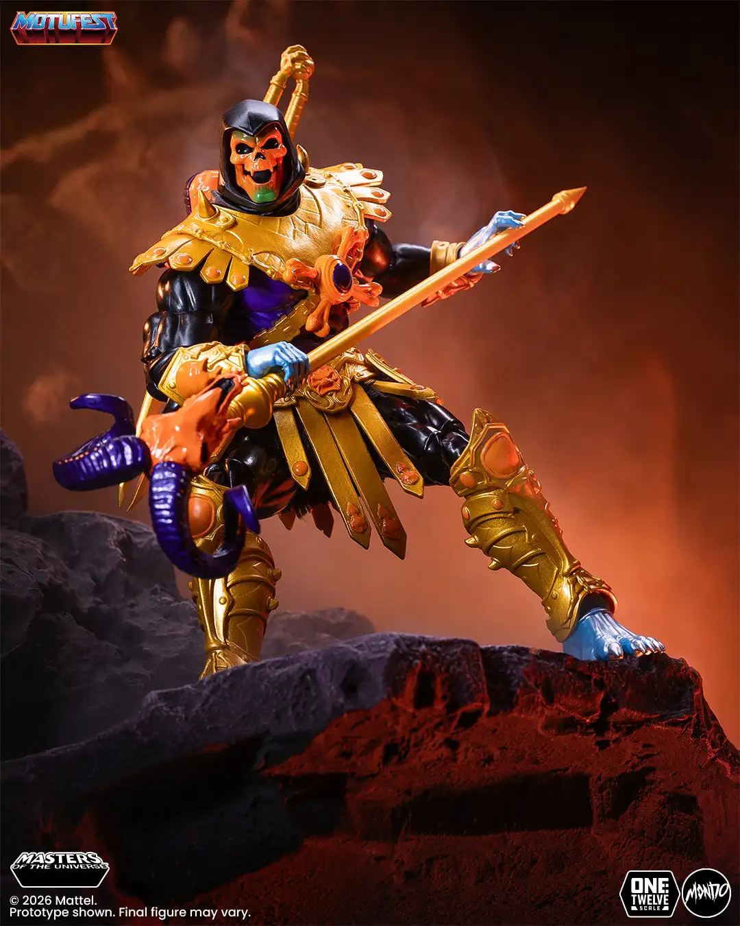 Disco Skeletor Mondo MOTU 200X 8