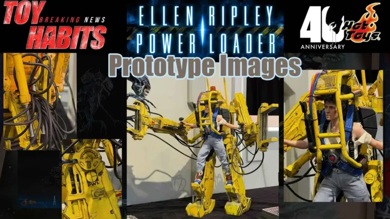 Ellen Ripley and Power Loader Aliens Hot Toys Prototype Images