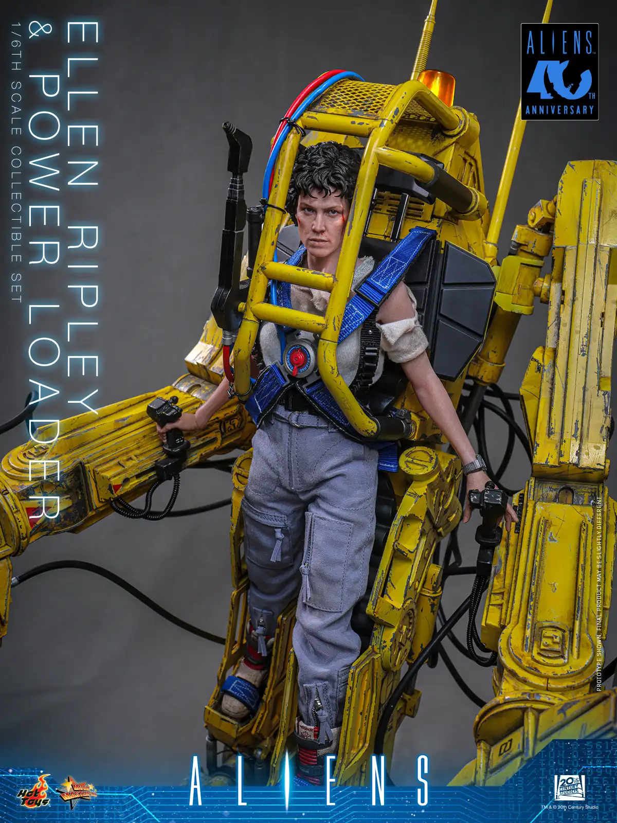 Ellen Ripley and Power Loader Collectible Set Hot Toys 2
