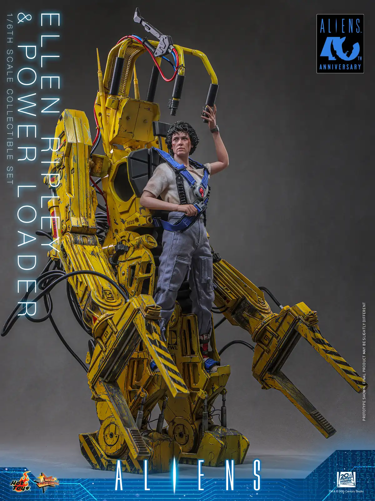 Ellen Ripley and Power Loader Collectible Set Hot Toys 4