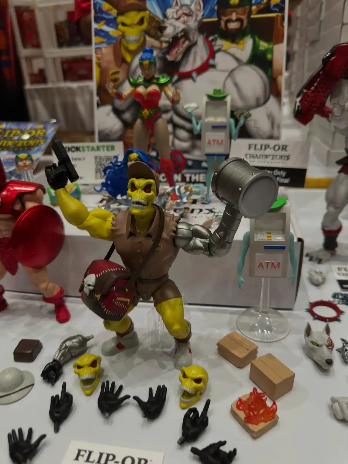 Flip Or and the Champions of Nefarity Wave 2 MOTUFest 2026 Booth Images 1