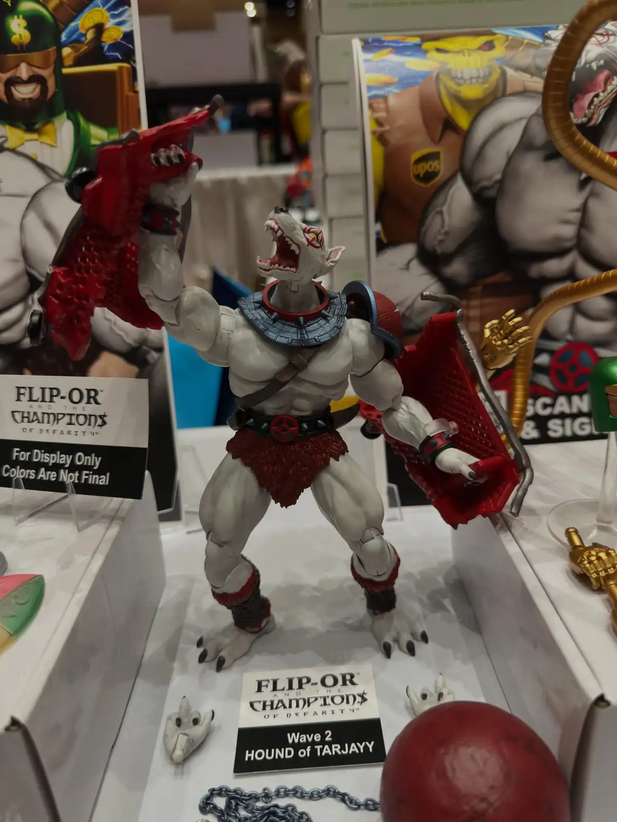 Flip Or and the Champions of Nefarity Wave 2 MOTUFest 2026 Booth Images 4