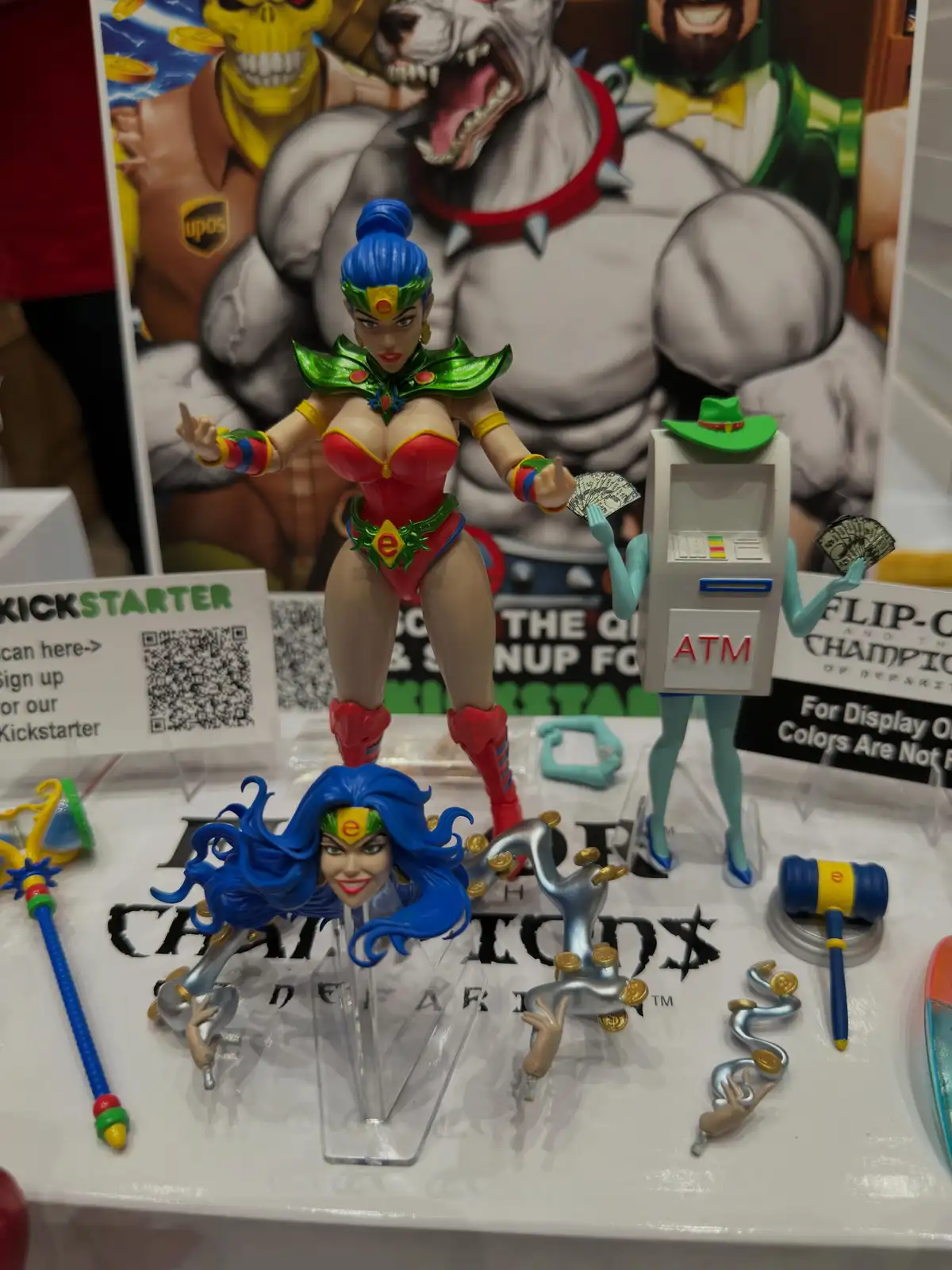 Flip Or and the Champions of Nefarity Wave 2 MOTUFest 2026 Booth Images 5