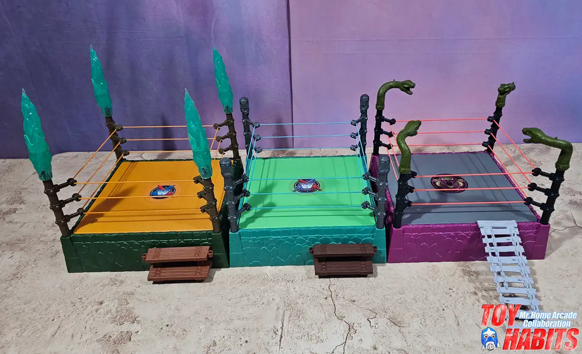 Fright Zone Ring Masters of the WWE Universe Comparisons 2