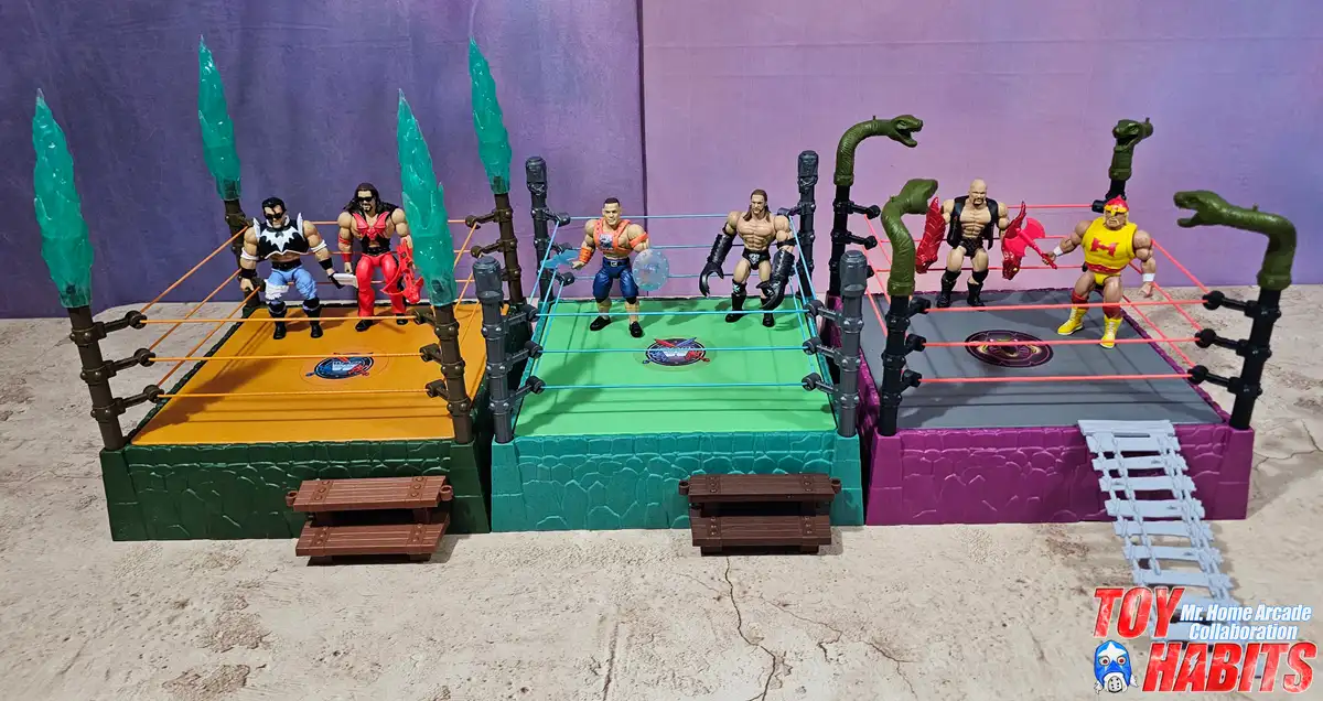 Fright Zone Ring Masters of the WWE Universe Comparisons 3