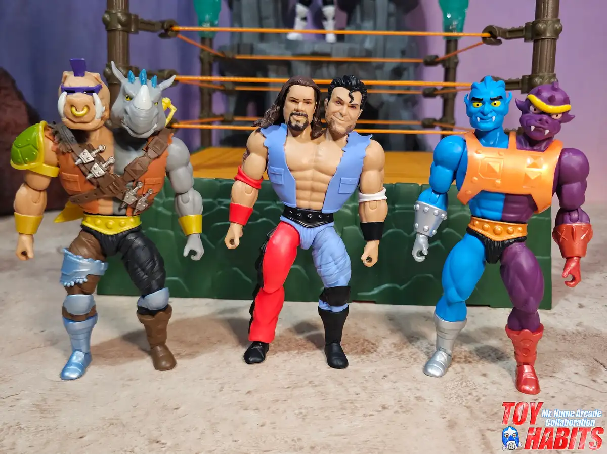 Fright Zone Ring Masters of the WWE Universe Figure Comparisons 1