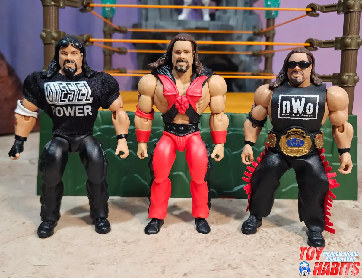 Fright Zone Ring Masters of the WWE Universe Figure Comparisons 2