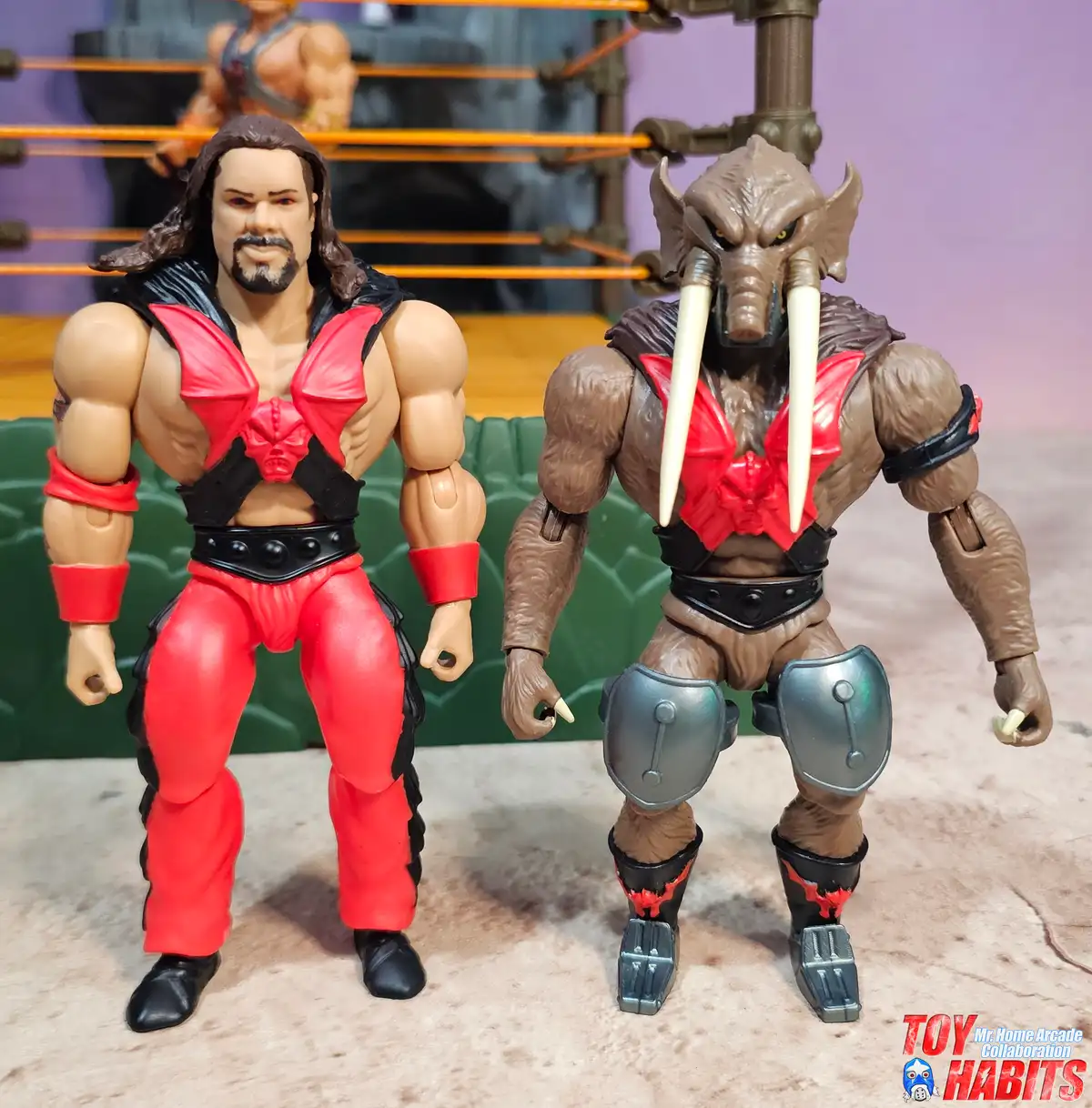 Fright Zone Ring Masters of the WWE Universe Figure Comparisons 4