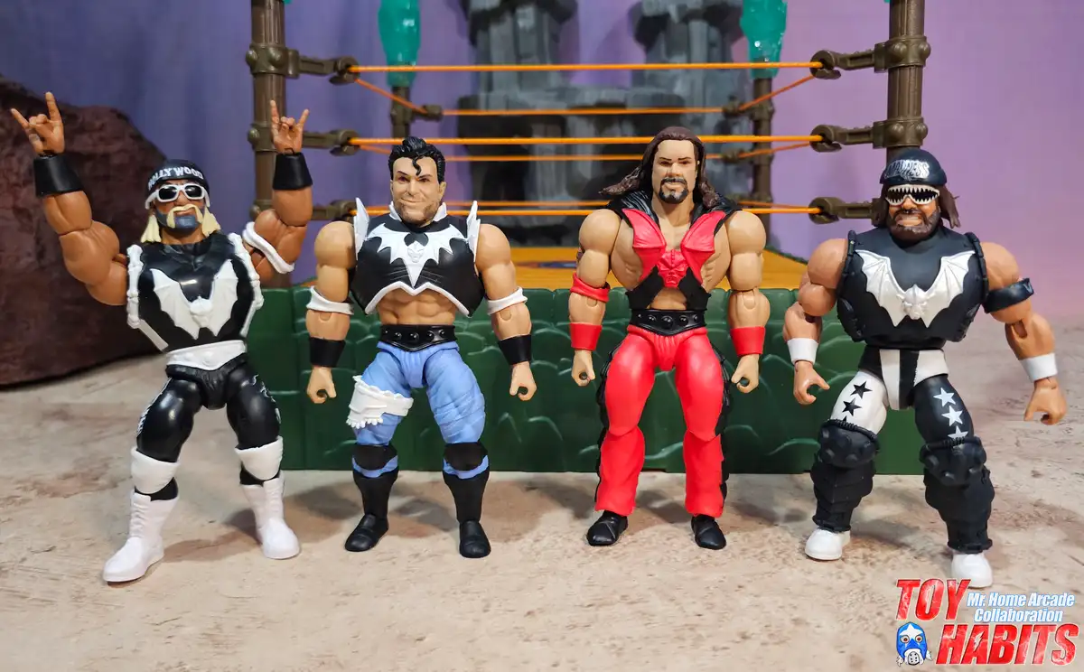 Fright Zone Ring Masters of the WWE Universe Figure Comparisons 7