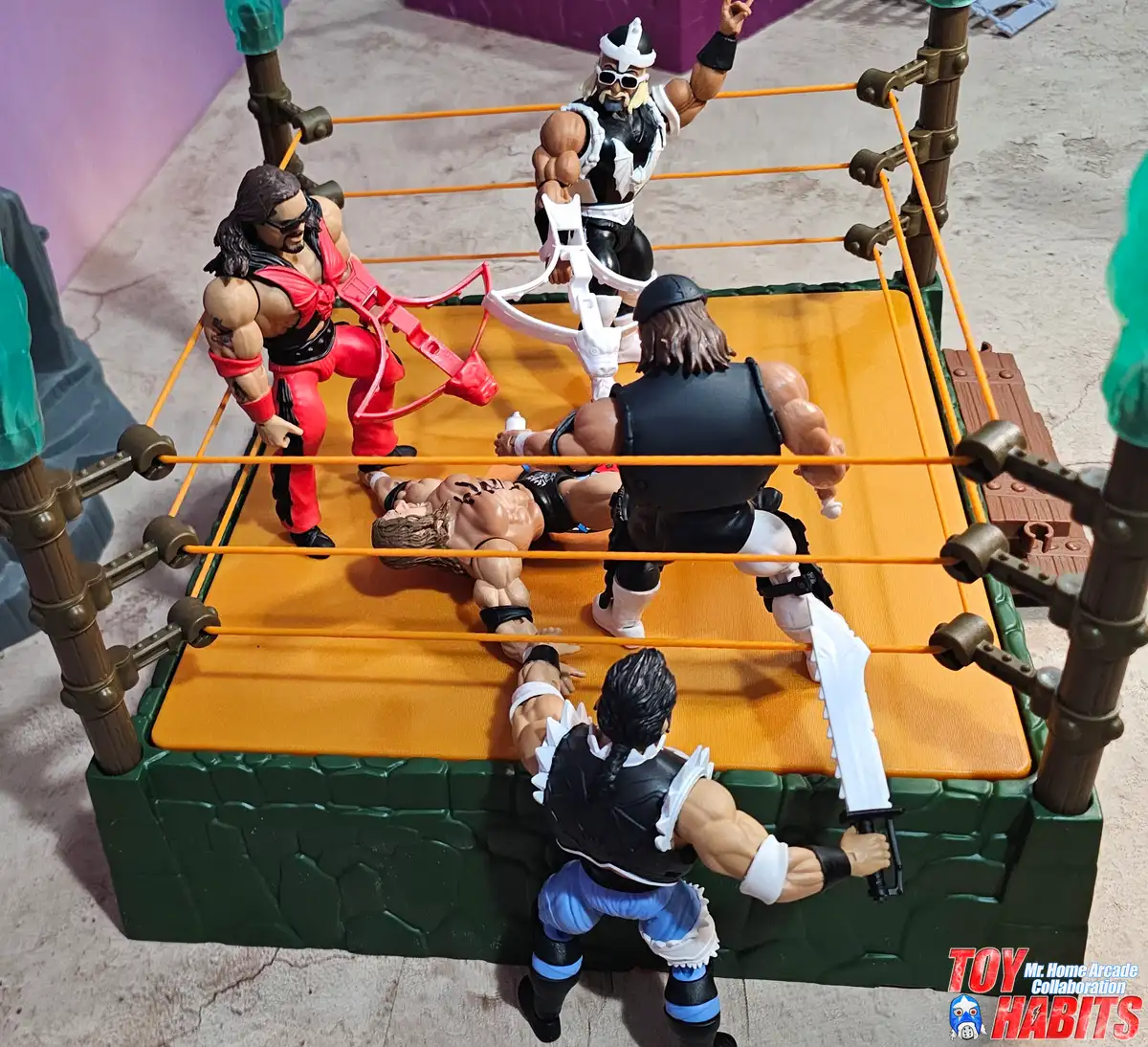 Fright Zone Ring Masters of the WWE Universe In Ring Action 5