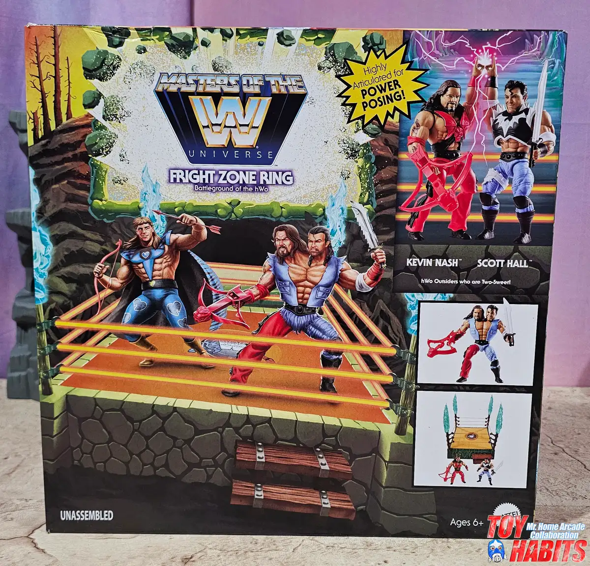 Fright Zone Ring Masters of the WWE Universe Packaging 1
