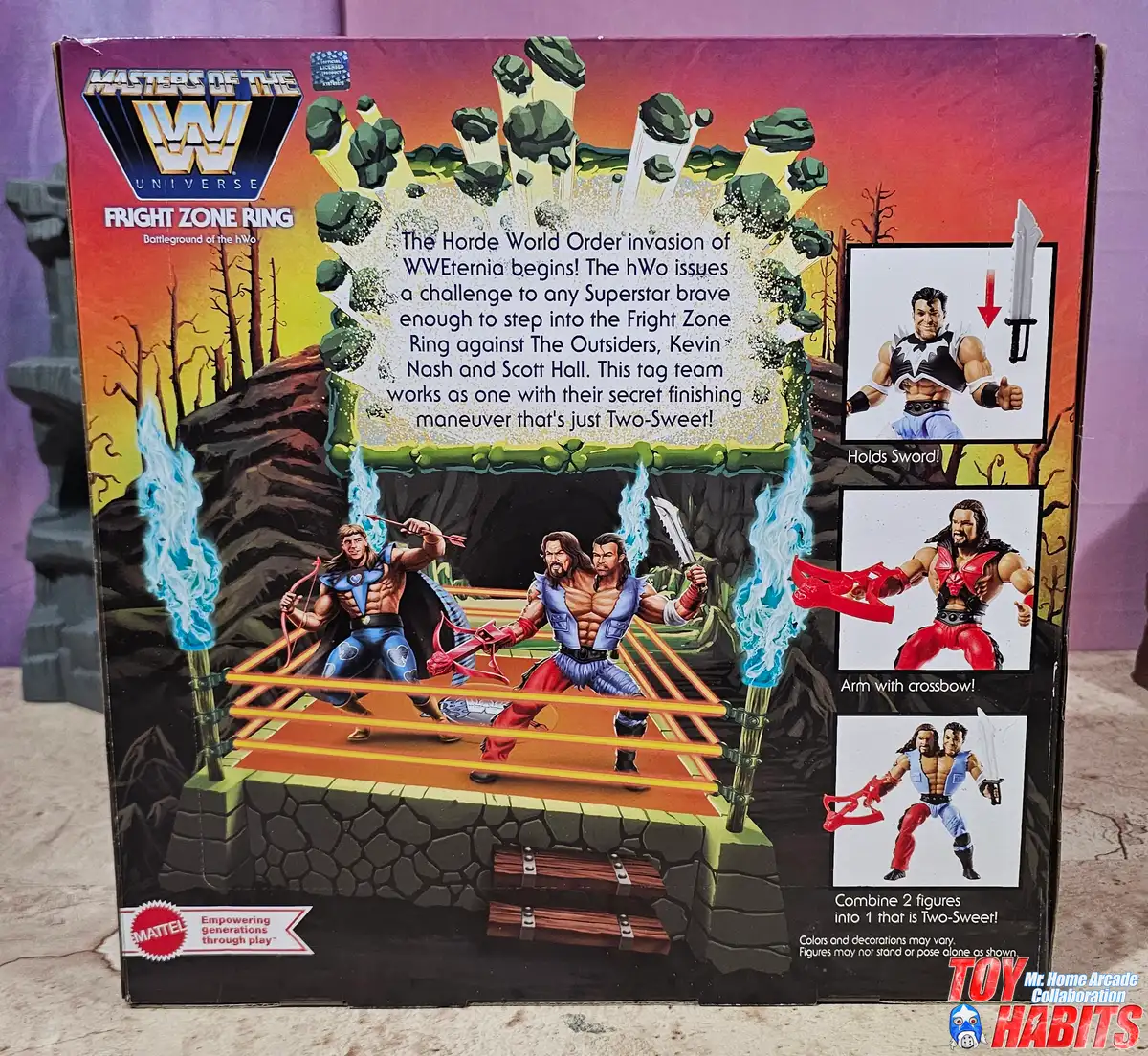 Fright Zone Ring Masters of the WWE Universe Packaging 3
