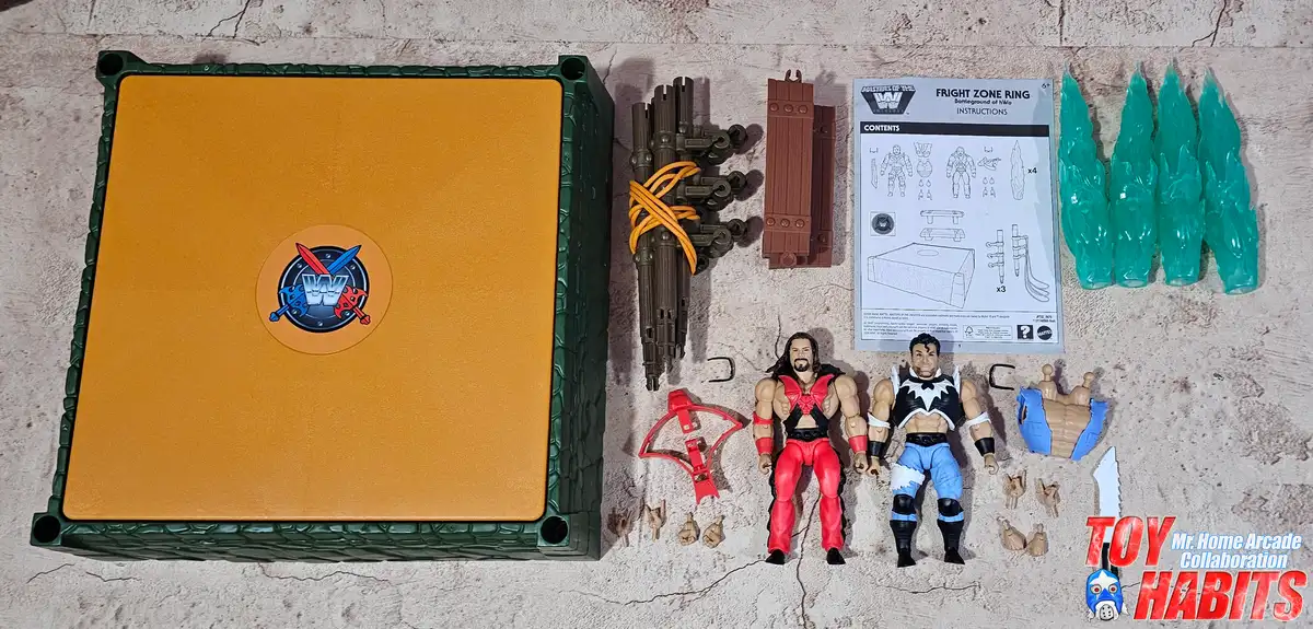 Fright Zone Ring Masters of the WWE Universe Packaging 4