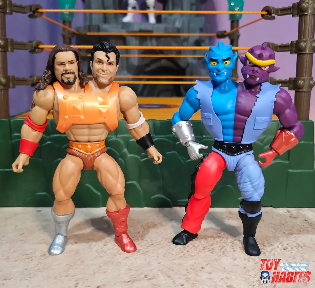 Fright Zone Ring Masters of the WWE Universe Scott Hall Kevin Nash Comparisons 12