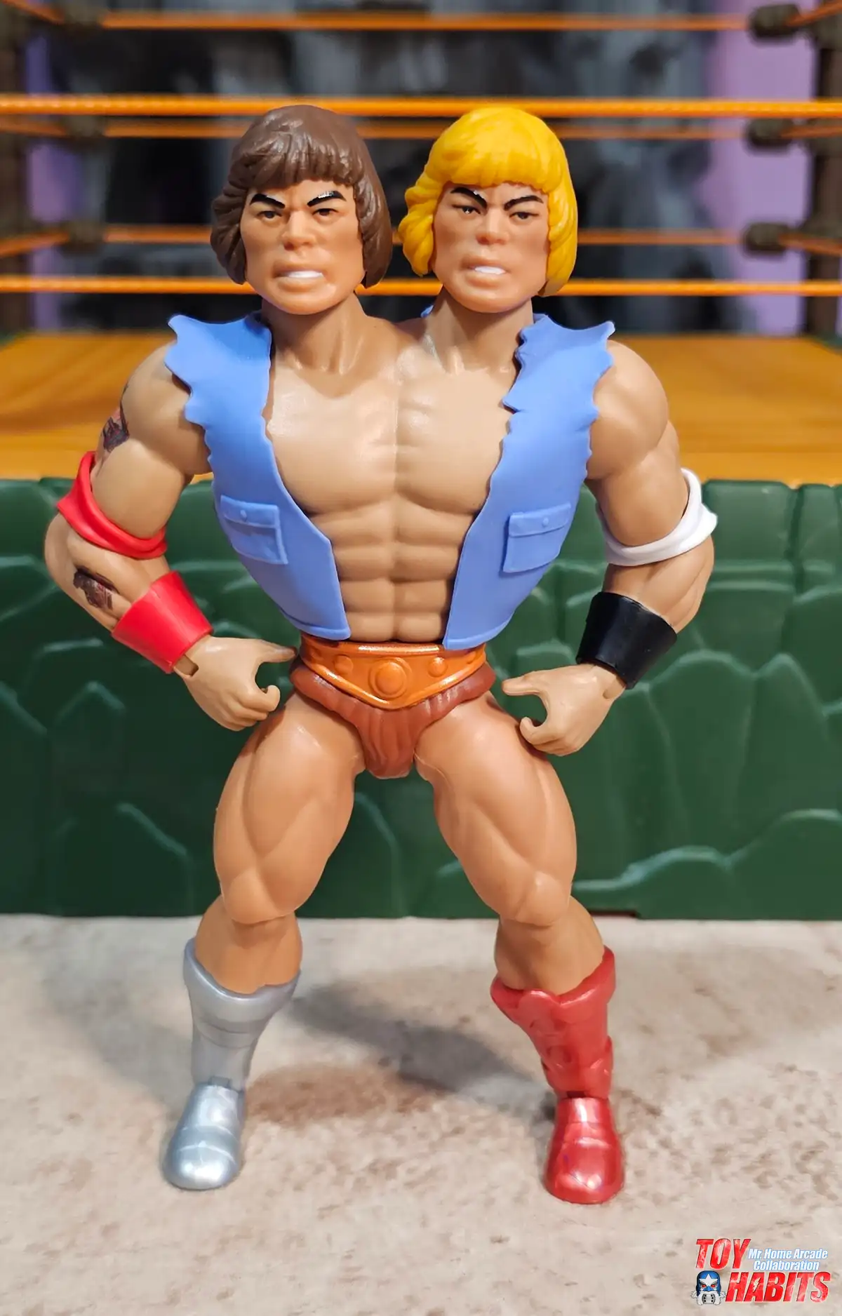 Fright Zone Ring Masters of the WWE Universe Scott Hall Kevin Nash Comparisons 13