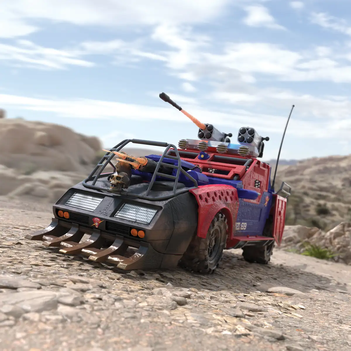 G.I. Joe Classified Series #244, Dreadnok Thunder Machine 01
