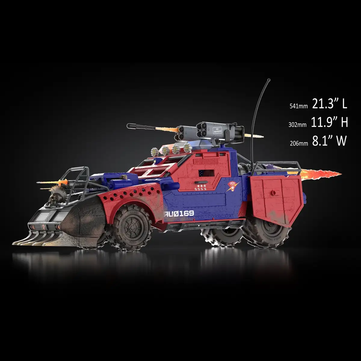 G.I. Joe Classified Series #244, Dreadnok Thunder Machine 03