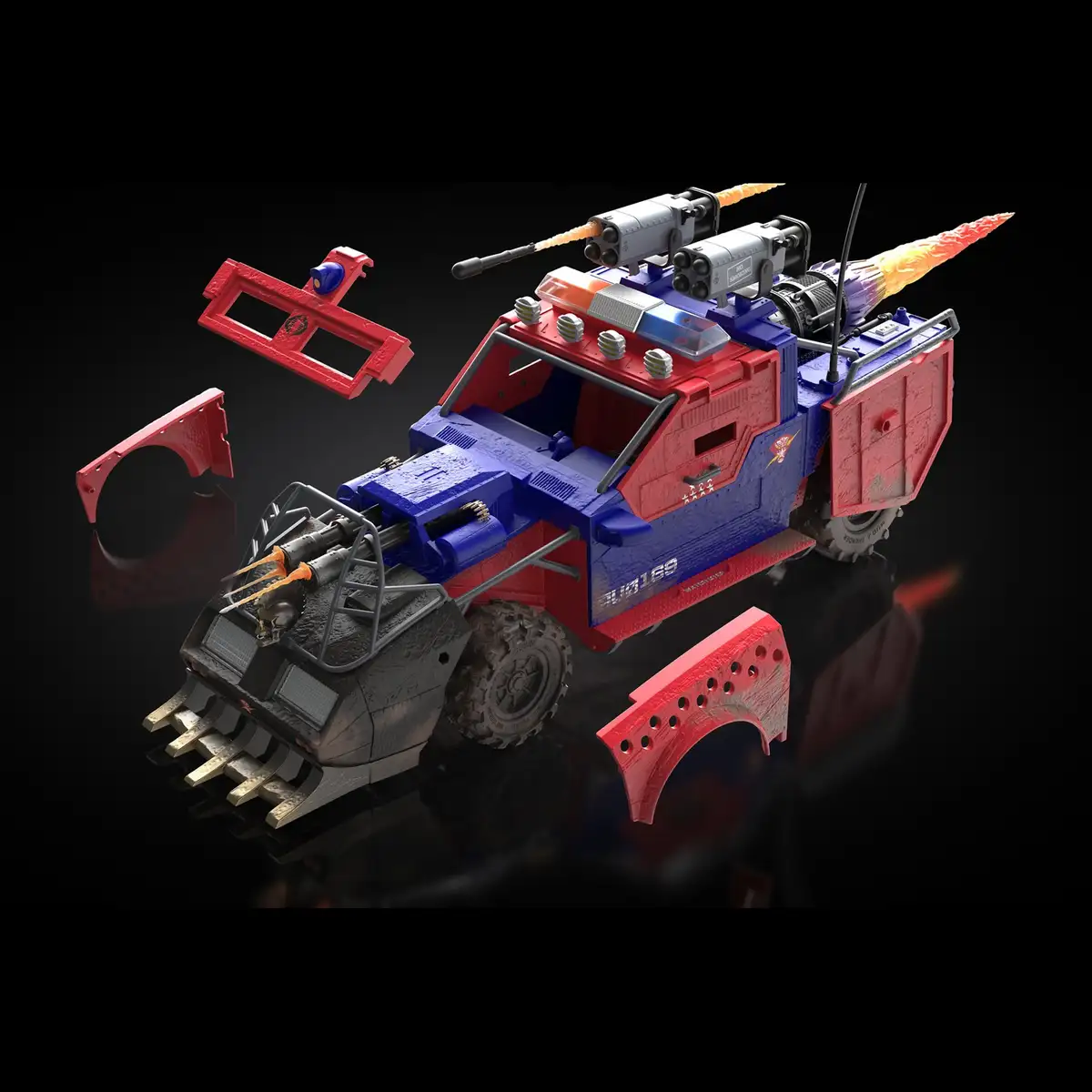 G.I. Joe Classified Series #244, Dreadnok Thunder Machine 05