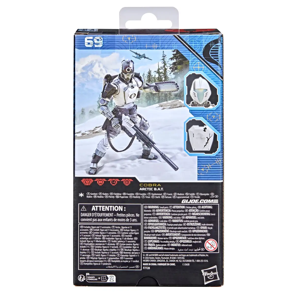 G.I. Joe Classified Series #69 Arctic B.A.T. Action Figure 12