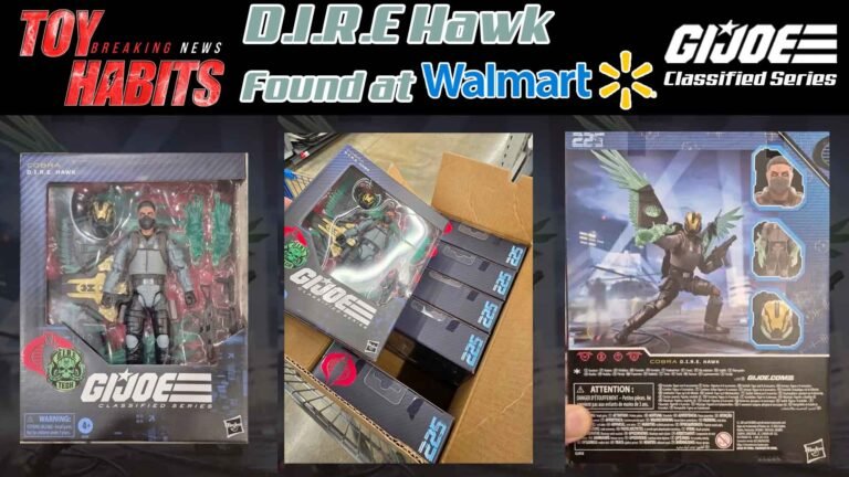 GI Joe Classified Series D.I.R.E. Tech Hawk shows up at Walmart