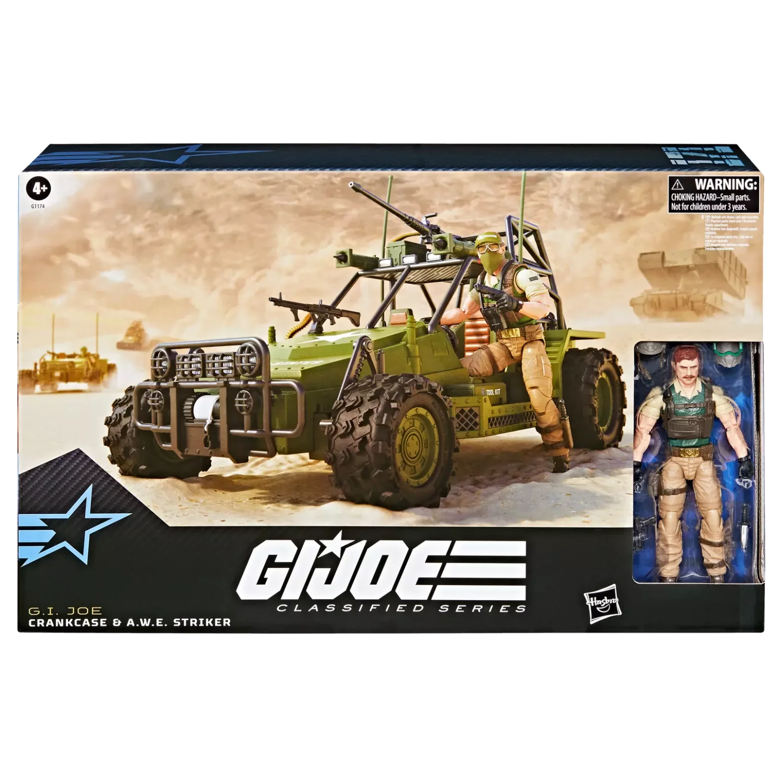GI Joe Classified Series Crankcase & AWE Striker 1