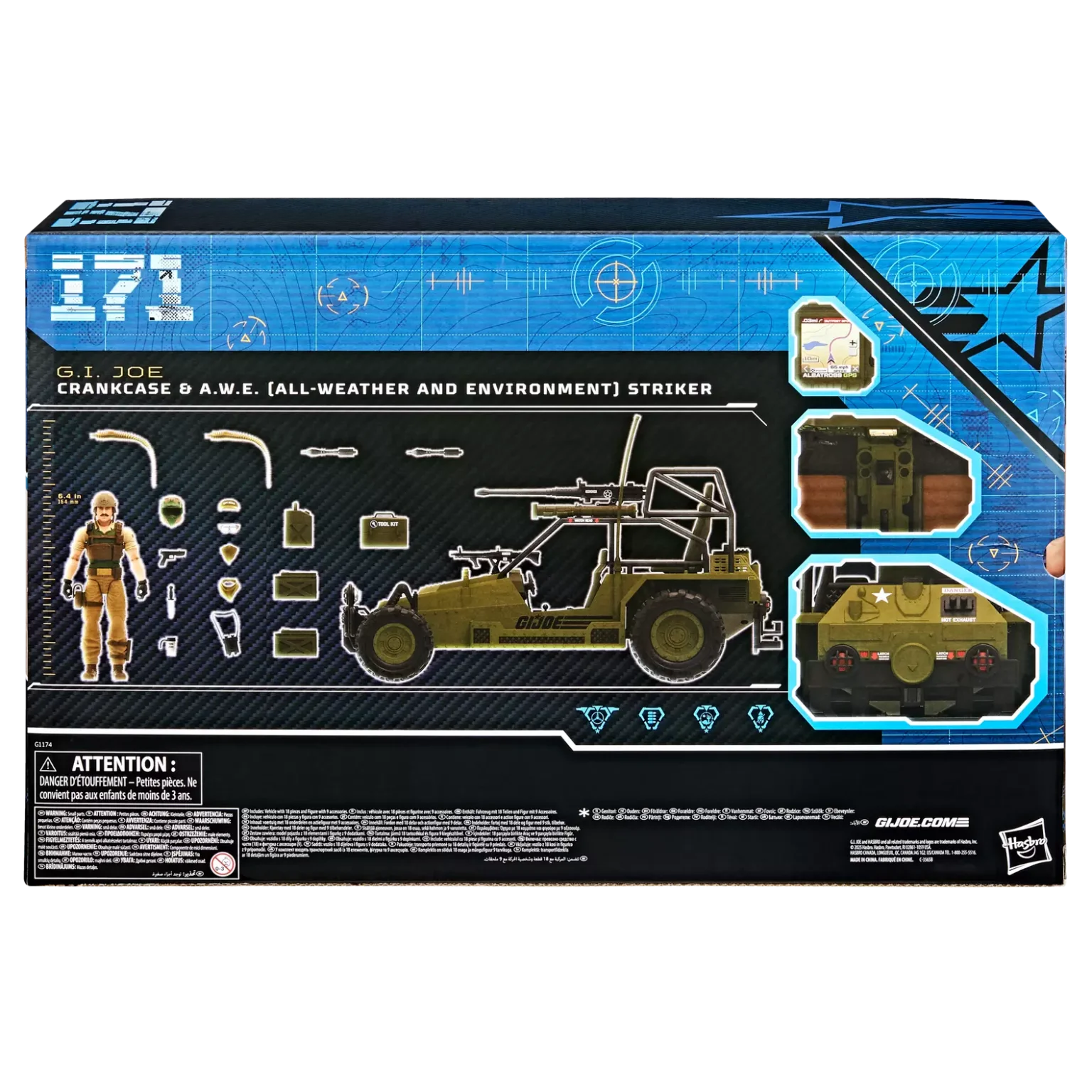 GI Joe Classified Series Crankcase & AWE Striker 2