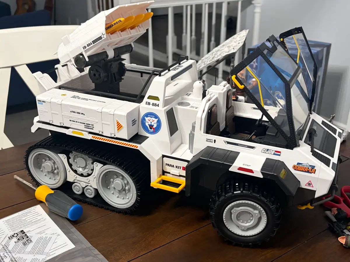 GI Joe Classified Series Haslab Snow Cat IH TS 21