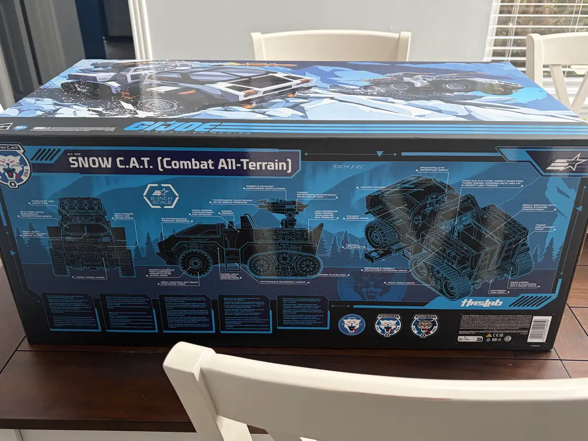 GI Joe Classified Series Haslab Snow Cat IH TS 6