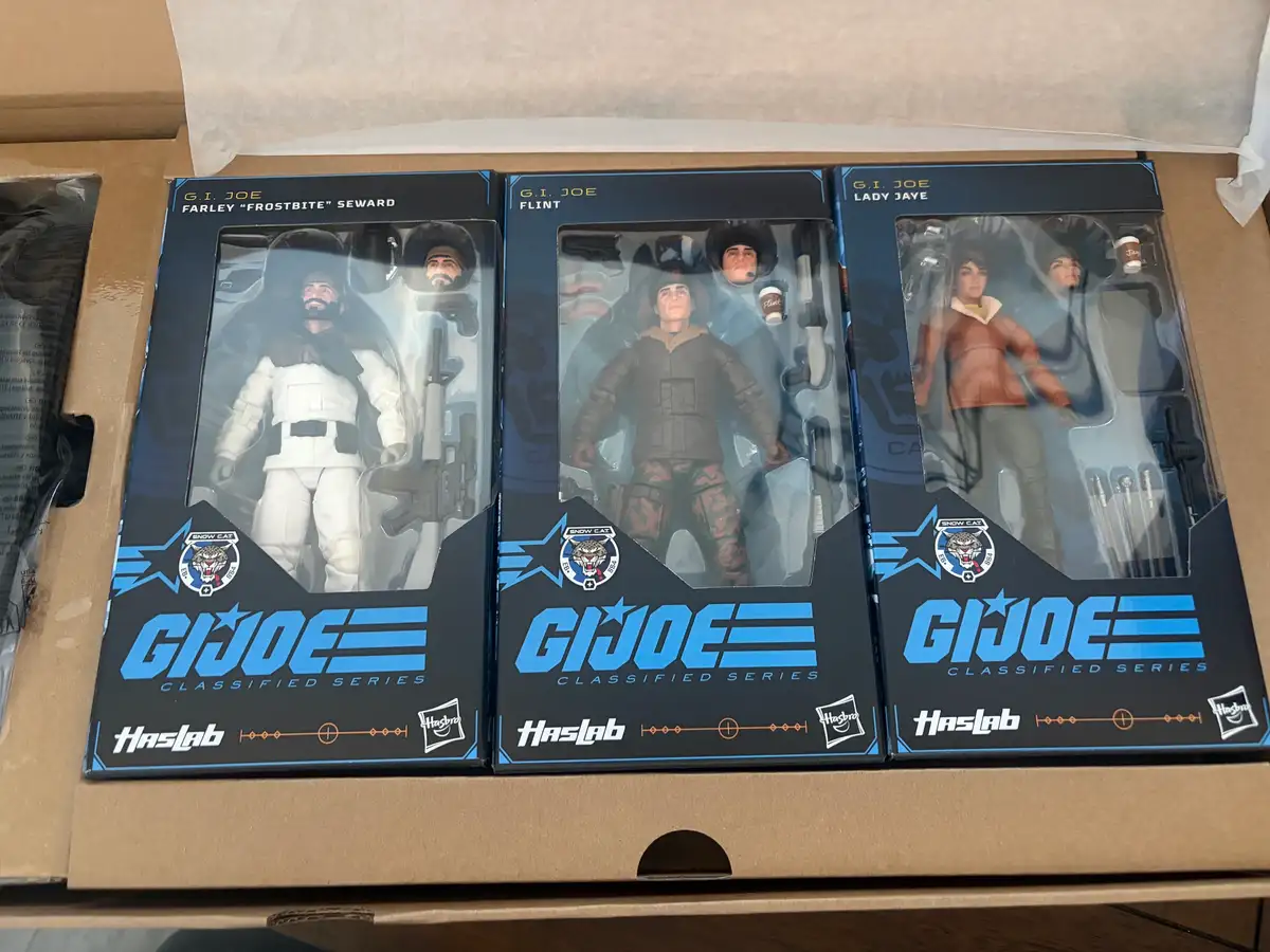 GI Joe Classified Series Haslab Snow Cat IH TS 7