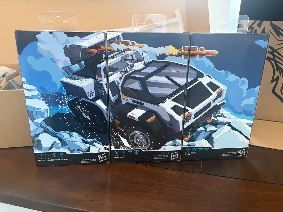 GI Joe Classified Series Haslab Snow Cat IH TS 9