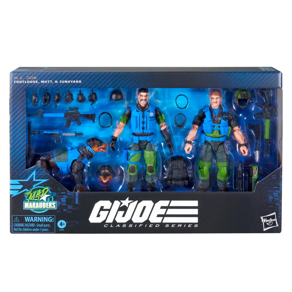 GI Joe Classified Series Mad Marauders Footloose, Mutt & Junkyard 1