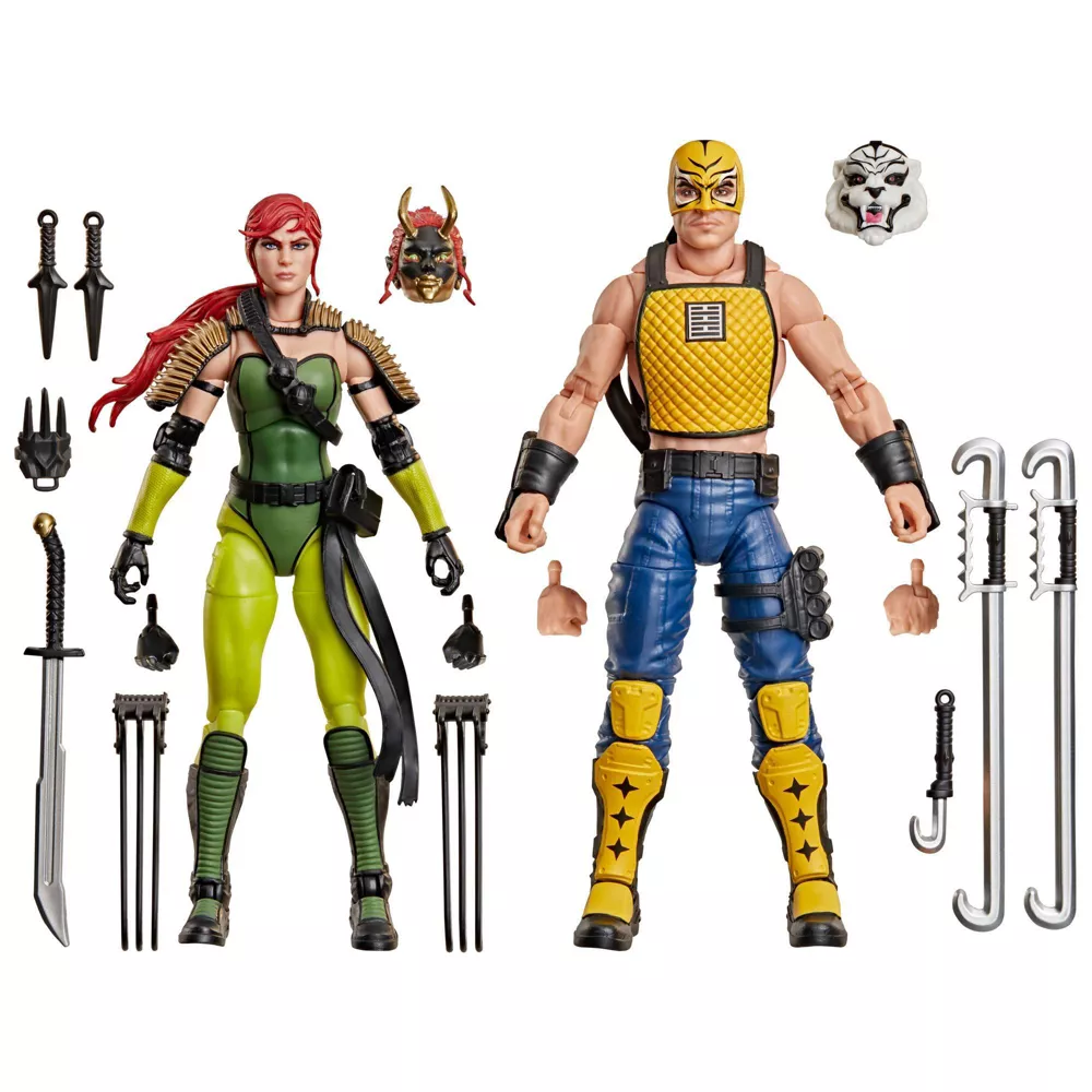 GI Joe Classified Series Ninja Force Scarlett and TJbang 2